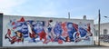 Famous Memphis Faces Mural, Memphis, TN Royalty Free Stock Photo