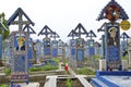 The famous Merry Cemetery, Sapanta, Maramures, Romania