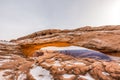 Famous Mesa Arch Royalty Free Stock Photo