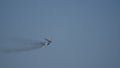 Famous MiG29 Fulcrum Russian Interceptor High Speed Flying on Air Show Display