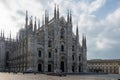 Famous Milan Cathedral, Duomo di Milano, Italy Royalty Free Stock Photo