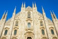 Milan Cathedral Duomo Milano. Italy Royalty Free Stock Photo