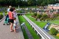 Famous miniature park and tourist attraction of Madurodam