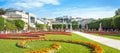 Famous Mirabell Gardens in Salzburg, Austria