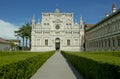 Famous monastery of Pavia, Italy