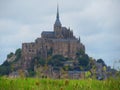 The famous `Mont Saint Michel`