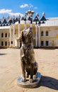 Famous monument to the hero of Troepolsky`s book