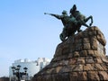 Famous monument of Ukrainian hetmans