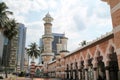 Famous mosque in Kuala Lumpur, Malaysia - Masjid Jamek
