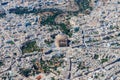 Rotunda of Mosta. Roman Catholic parish church and Minor Basilica in Mosta, Malta. Malta from above. Royalty Free Stock Photo