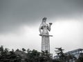 Famous Mother of Georgia Kartlis Deda Monument on the top of Sololaki hill