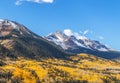 Wilson Peak Near Telluride CO In Fall Royalty Free Stock Photo