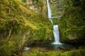 Famous Multnomah Falls Royalty Free Stock Photo