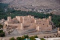 Famous Nakhal old fort in Oman Royalty Free Stock Photo