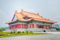 Famous National Theater Hall of Taiwan at National Taiwan Democracy Square of Chiang Kai-Shek Memorial Hall,Taipei, Taiwan Royalty Free Stock Photo