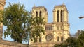 Famous Notre Dame Cathedral in the city of Paris - CITY OF PARIS, FRANCE - SEPTEMBER 05, 2023