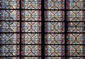 Famous Notre Dame cathedral stained glass
