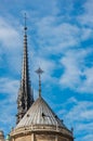 Notre-Dame de Paris cathedral spike