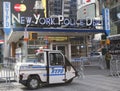 Famous NYPD Times Square Precinct in Midtown Manhattan Royalty Free Stock Photo