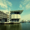 Famous oceanarium in Lisbon(Portugal)