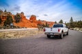 The famous off-road Ford vehicle in Red Canyon Dixie National Forest