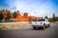 The famous off-road Ford vehicle in Red Canyon Dixie National Forest