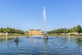 Famous old and beautiful Schwetzingen Park, Royal Castle and Gardens, nearby Heidelberg city, Germany Royalty Free Stock Photo