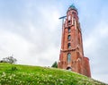 Famous old lighthouse in Havenwelten in hanseatic city Bremerhaven, Germany Royalty Free Stock Photo