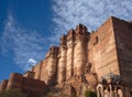 Mehrangarh Fort in Jodhpur, Rajasthan, India Royalty Free Stock Photo