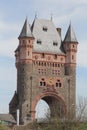 Nibelungentower in Worms city, Germany.