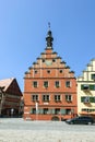 Famous old romantic medieval town of Dinkelsbuehl Royalty Free Stock Photo