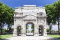 The famous Orange triumphal arch in front of view Royalty Free Stock Photo