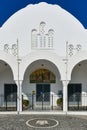 Metropolitan Cathedral Church of Candlemas - Fira, Greece Royalty Free Stock Photo