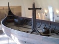 Oslo, Norway - 17 march 2014: Oslo capital city sightseeing, Norwegian Maritime museum Oseberg viking ship