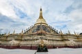 Famous pagoda in Bago. Tthe Mahazedi the Great Stupa built by K