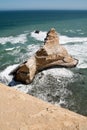 The famous Paracas Cathedral rock Royalty Free Stock Photo