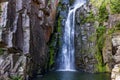 Famous and paradisiacal waterfall of Veu da Noiva Veil of the Bride