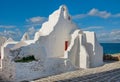 Famous Paraportiani church on Mykonos in Greece Royalty Free Stock Photo