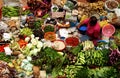 The famous `Pasar Besar Siti Khadijah` wet market in Kota Bharu, Kelantan, Malaysia