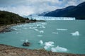 Perito Moreno Glacier in Los Glaciares National Park in El Calafate, Argentina, South America Royalty Free Stock Photo