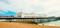 Famous pier in English Brighton
