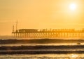 Famous pier at Pimentel. Peru, South America