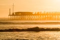 Famous pier at Pimentel. Peru