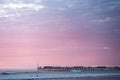 Famous pier at Pimentel. Peru