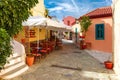 Famous Placa district in Athens, Greece Royalty Free Stock Photo