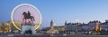 Famous Place Bellecour by night