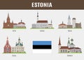 Famous Places of Estonian Cities