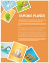 Concept of Famous Places in Taiwan on Photographs
