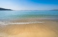 Famous Plage de Jean Blanc on French Riviera, France