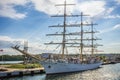 Famous Polish sail training ship